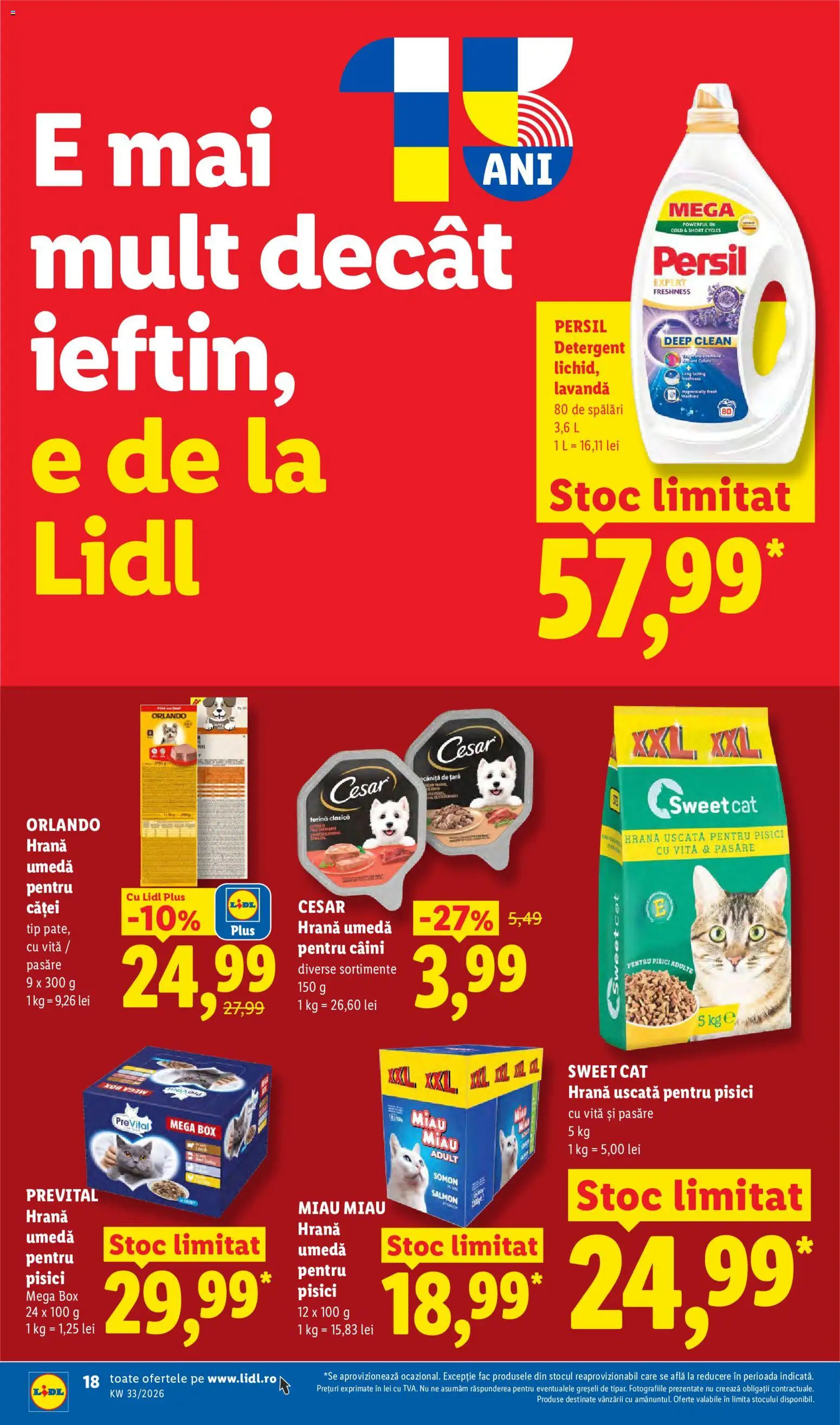 Noul catalog Lidl – valabil de la 10.08.2026 | Pagină: 18