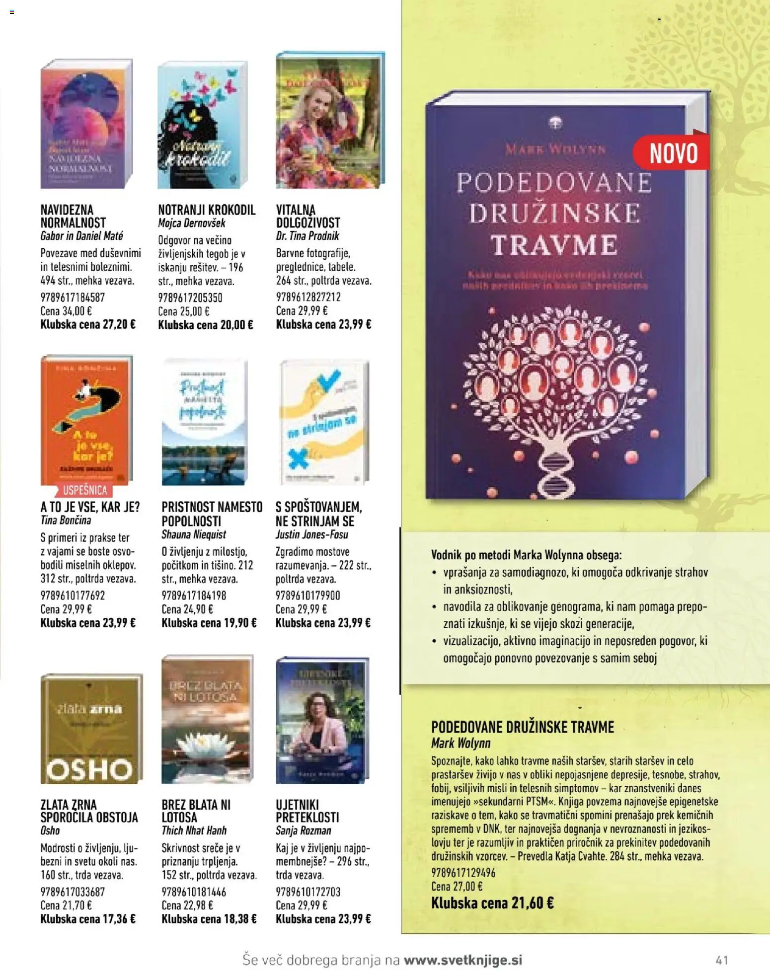Novi Svet knjige katalog ponudbe – veljaven od 05.10.2026 | Stran: 42 | Izdelki: Med, Knjiga