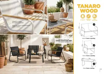 Pré-visualização Espaço Casa folheto Ar Livre 2026 válido de 07.03.2026 | Página: 89 | Produtos: Sofá, Mesa