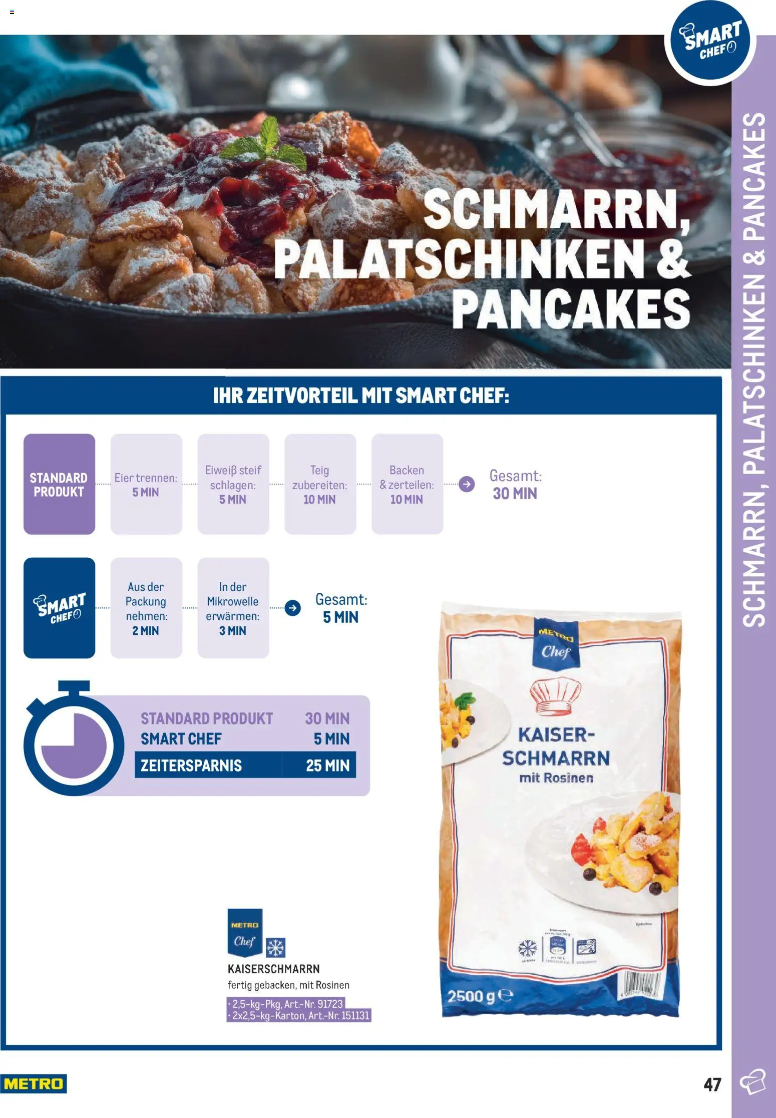 Metro angebote Smart Chef - Dessert gültig ab 01.01.2026 | Seite: 47