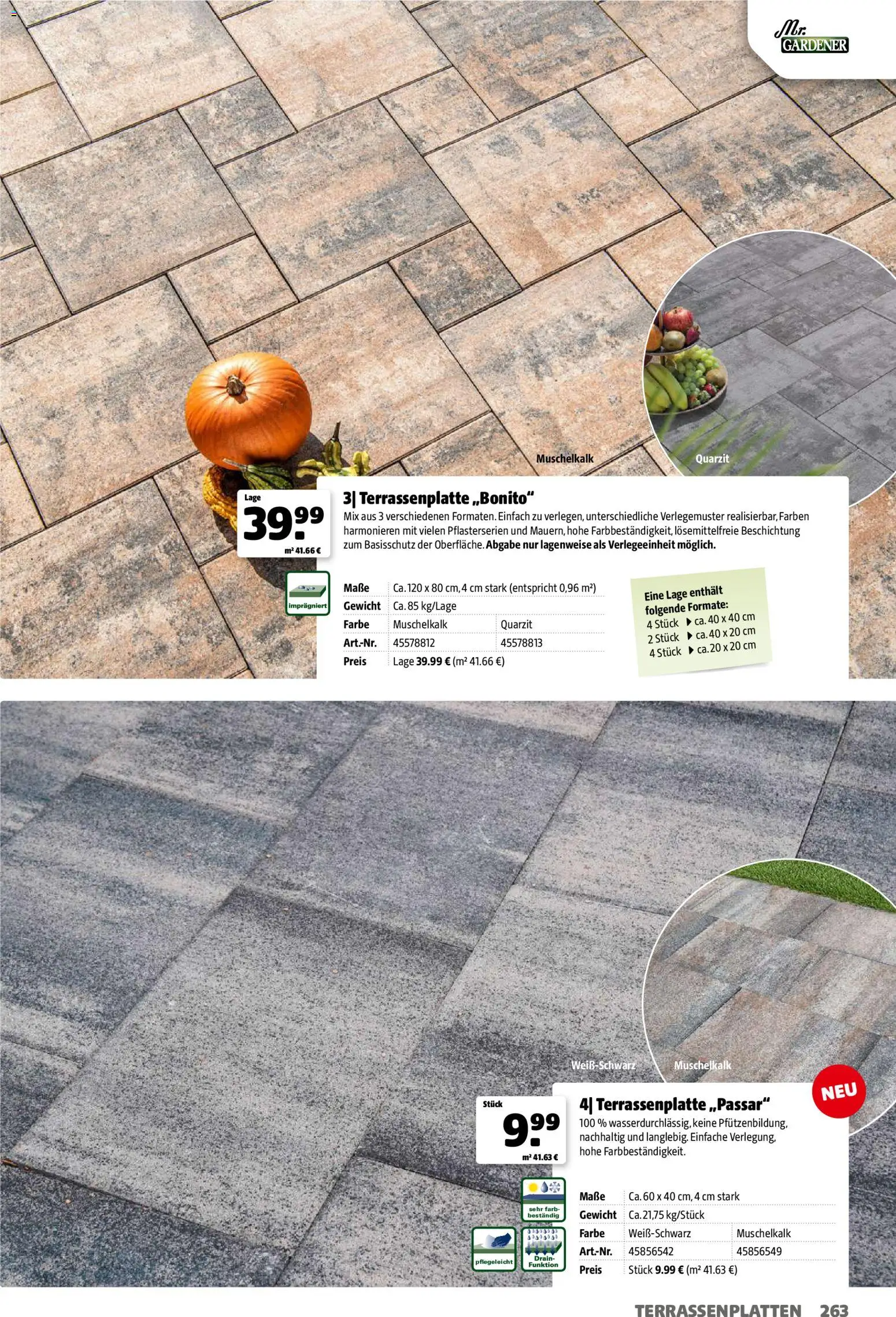 Hagebau Gartenjahr gültig ab 13.03.2026 | Seite: 263 | Produkte: Gewicht