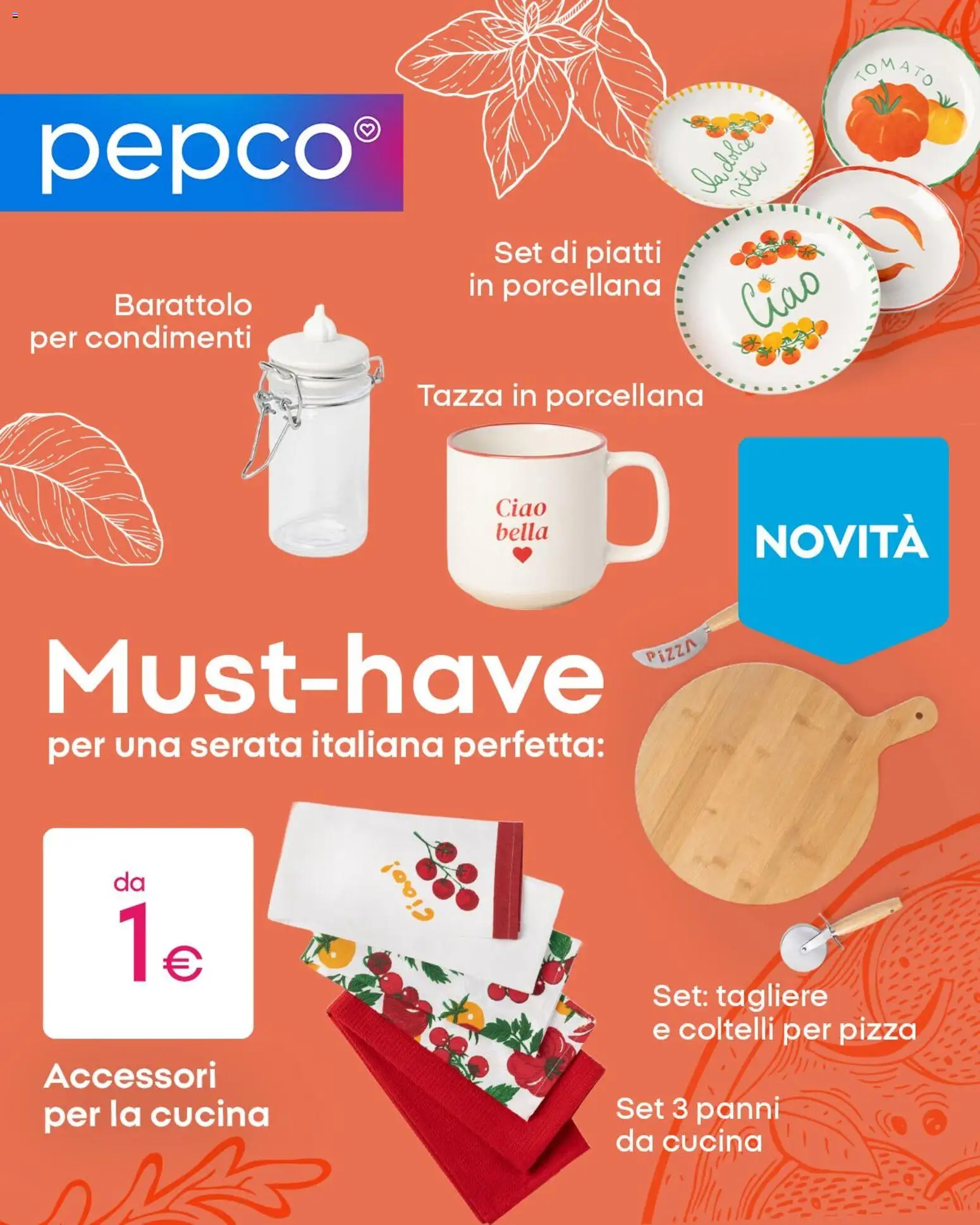 Volantino Pepco del 11.06.2026 | Pagina: 6 | Prodotti: Pizza, Tagliere