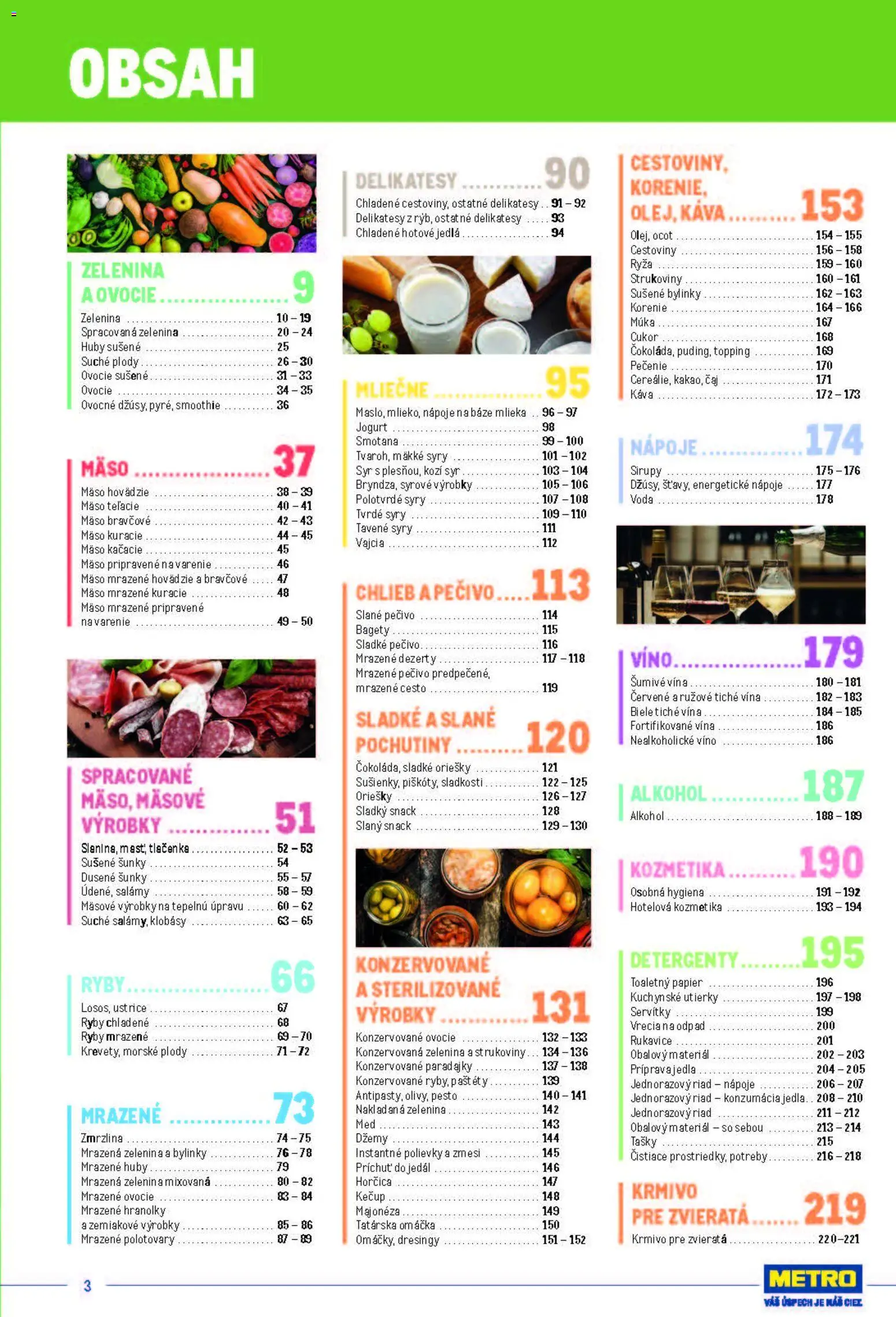Nové Metro akcie – leták je platný od 05.12.2025 | Strana: 3 | Produkty: Paradajky, Morské plody, Mrazená zelenina, Pesto