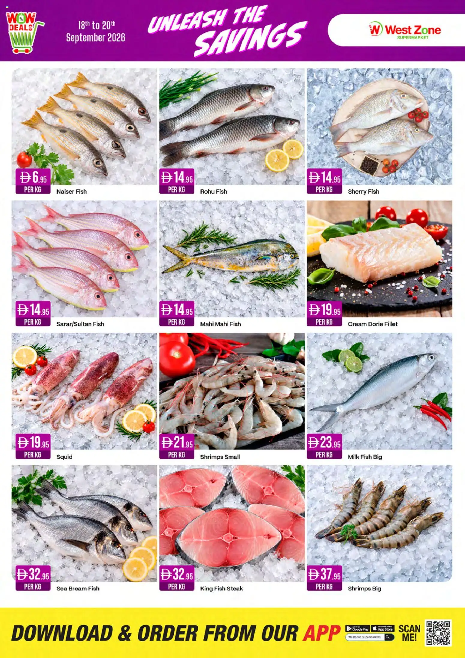 {H1} | Page: 19 | Products: Milk, Steak, Fish, Cream
