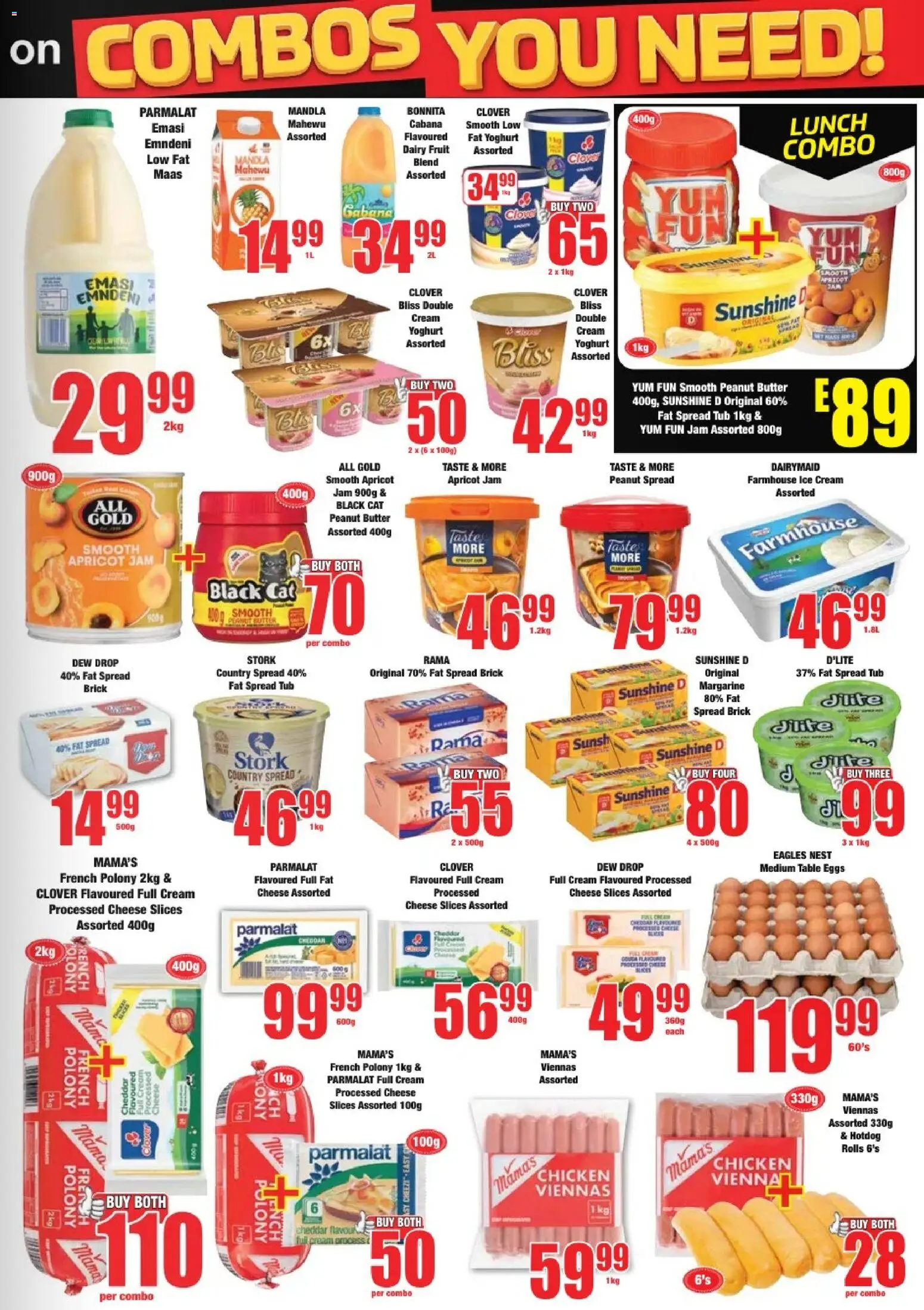 New Boxer catalogue – valid from 19.05.2026 | Page: 3 | Products: Butter, Polony, Margarine, Fat spread