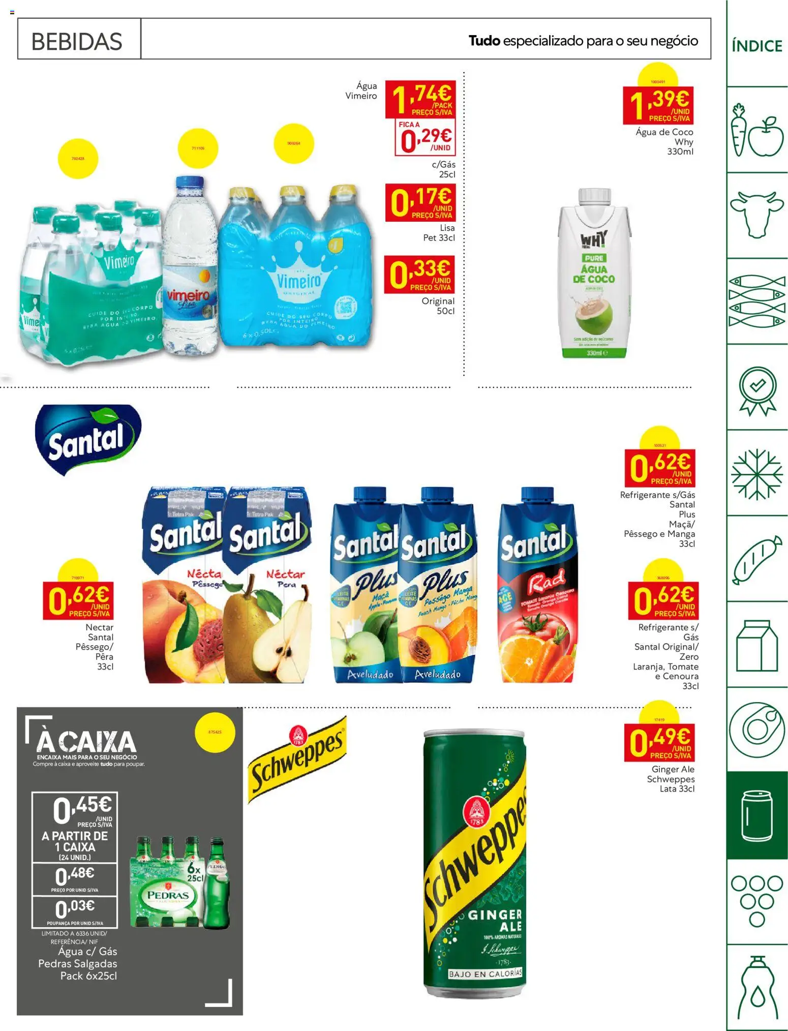 Recheio Horeca Madeira │ válido de 16.06.2026 | Página: 21 | Produtos: Agua, Refrigerante, Caixa, Tomate
