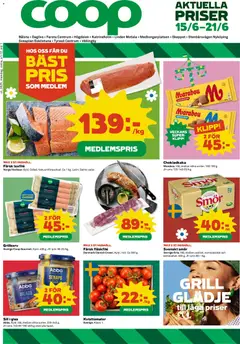 Coop Daglivs erbjudanden - Förhandsvisning av reklamblad från butik Coop Daglivs aktuell från 15.06.2026