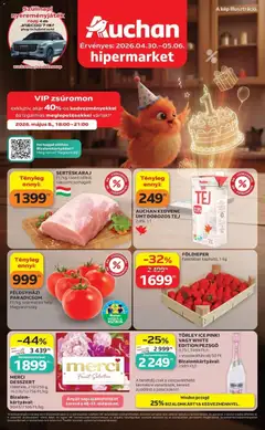 Auchan akciós újság Székesfehérvár - amely érvényes a következő dátumtól: 30.04.2026