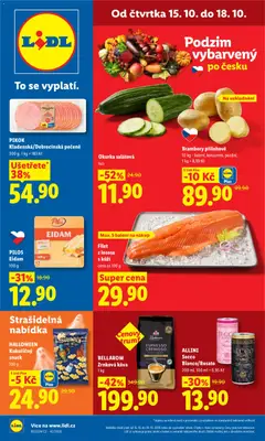 Náhled letáku Lidl leták od 15.10.2026
