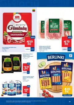 MAXIMA leidinys galioja nuo 2026.10.06 | Puslapis: 19 | Prekių: Vištienos, Kiaulienos, Dešrelės, Dešra