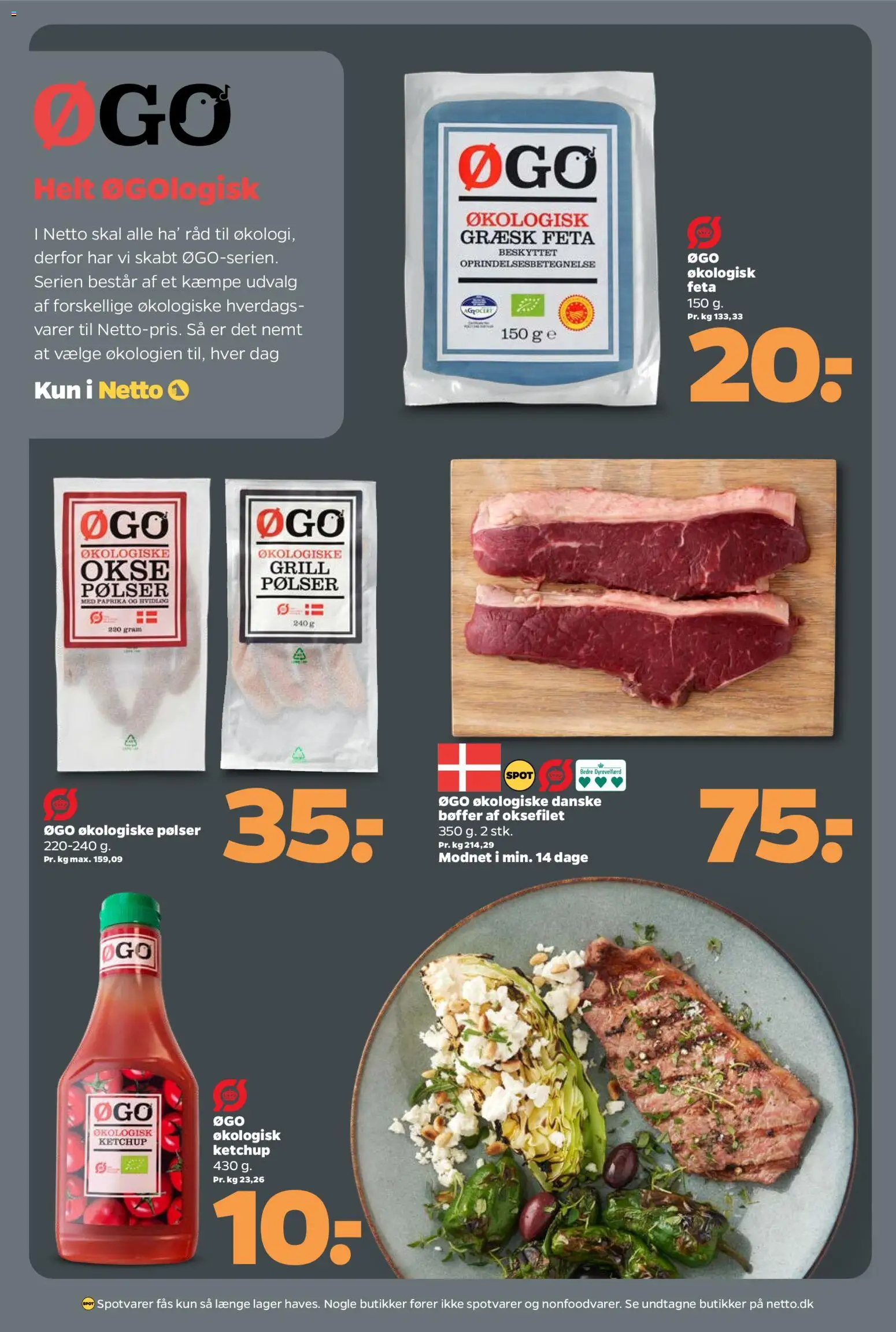 Netto tilbudsavis – gyldig fra 08.05.2026 | Side: 8 | Produkter: Bøffer, Ketchup, Paprika, Grill