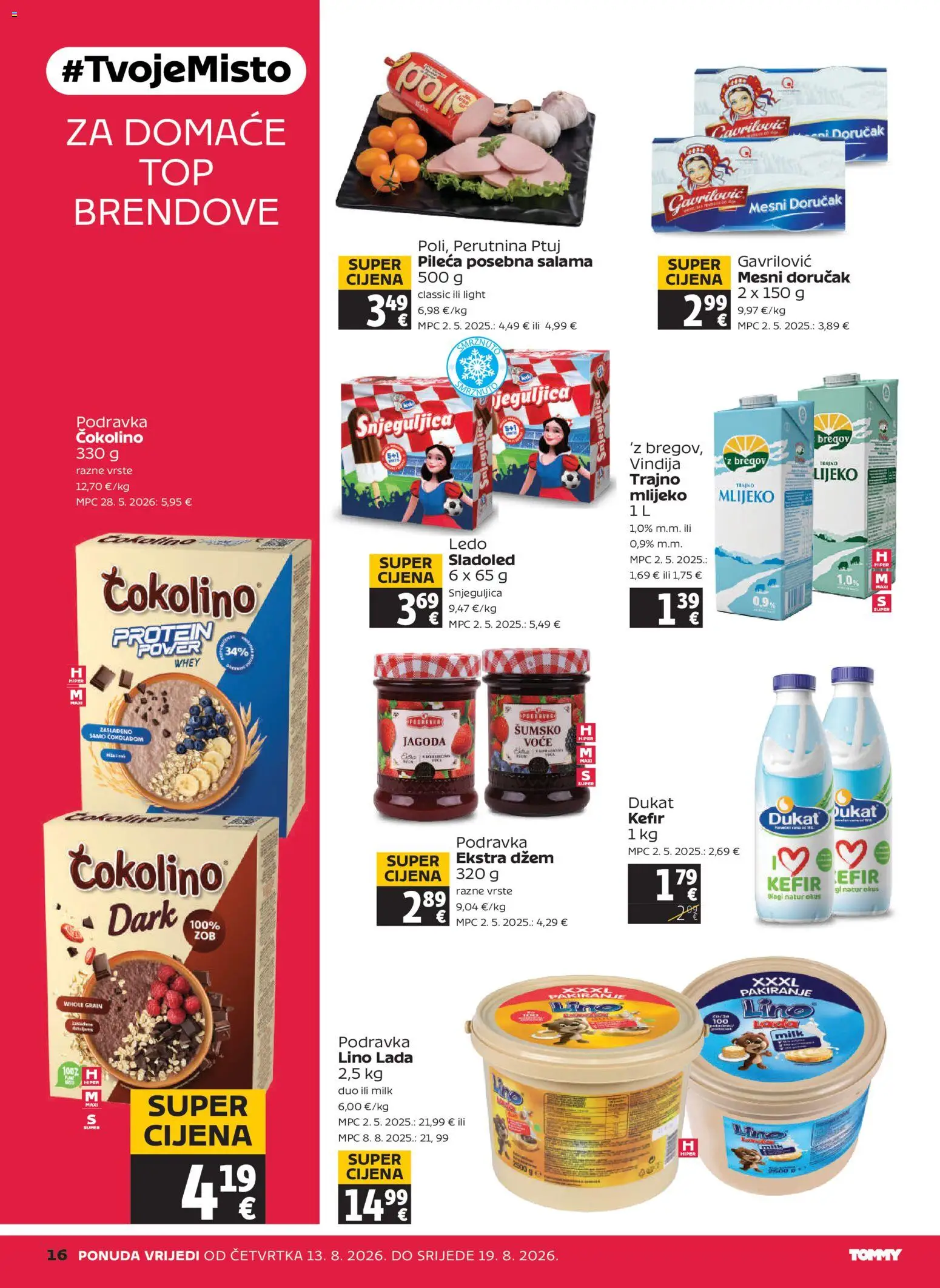 Tommy katalog | vrijedi od 13.08.2026 | Stranica: 16