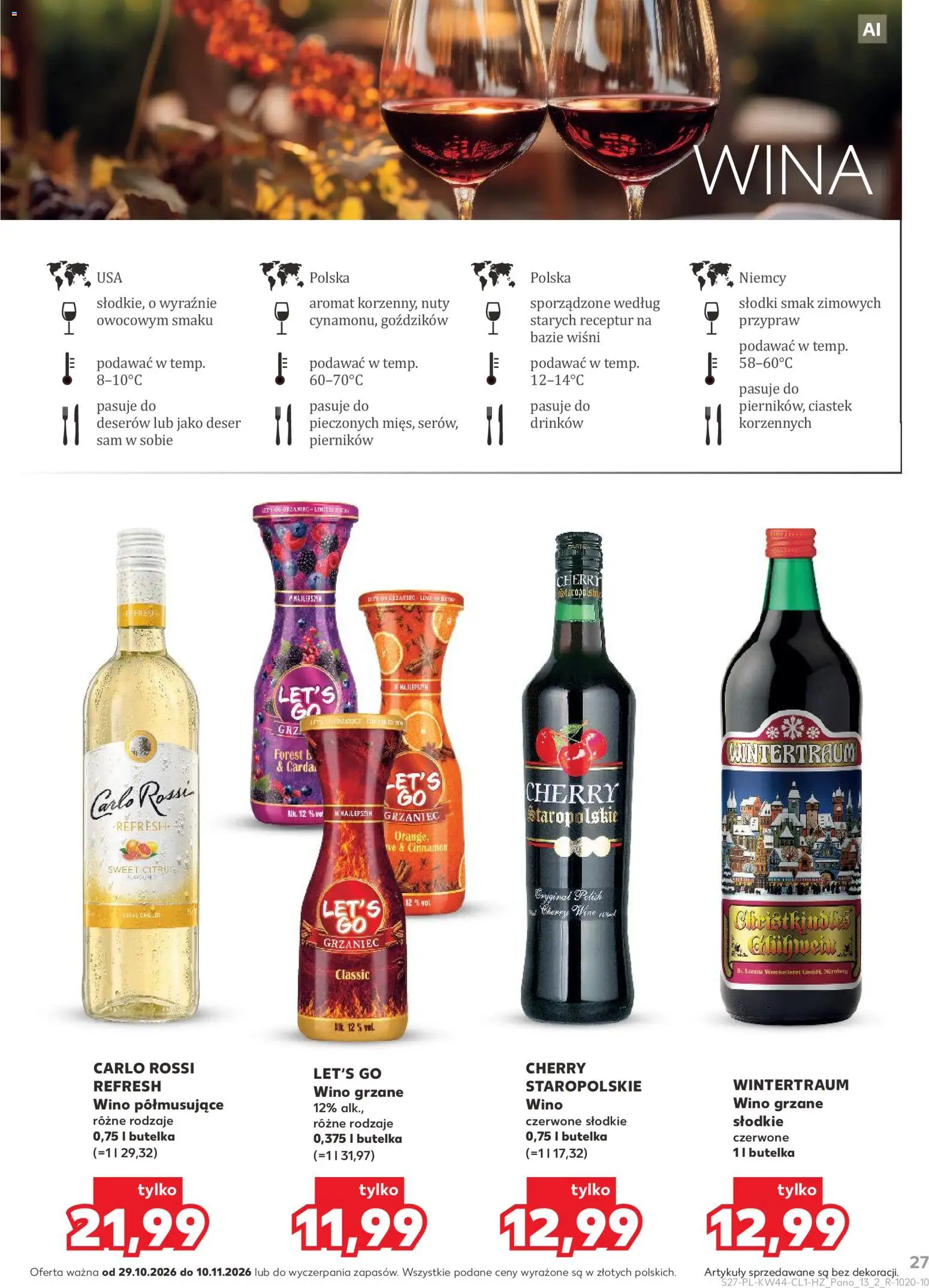 Kaufland Polsko leták - Barek od 29.10.2026 | Strana: 27