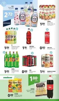 Pré-visualização Coviran folheto válido de 16.06.2026 | Página: 14 | Produtos: Agua, Banana, Pipocas, Bebida