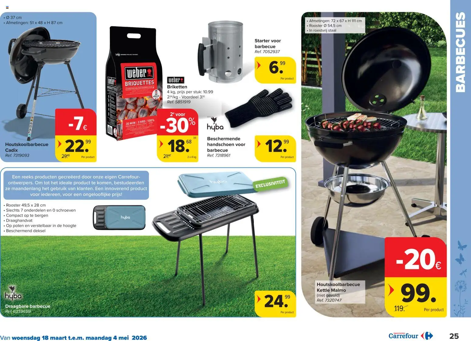 {H1} | Pagina: 25 | Producten: Briketten, Rooster, Barbecue