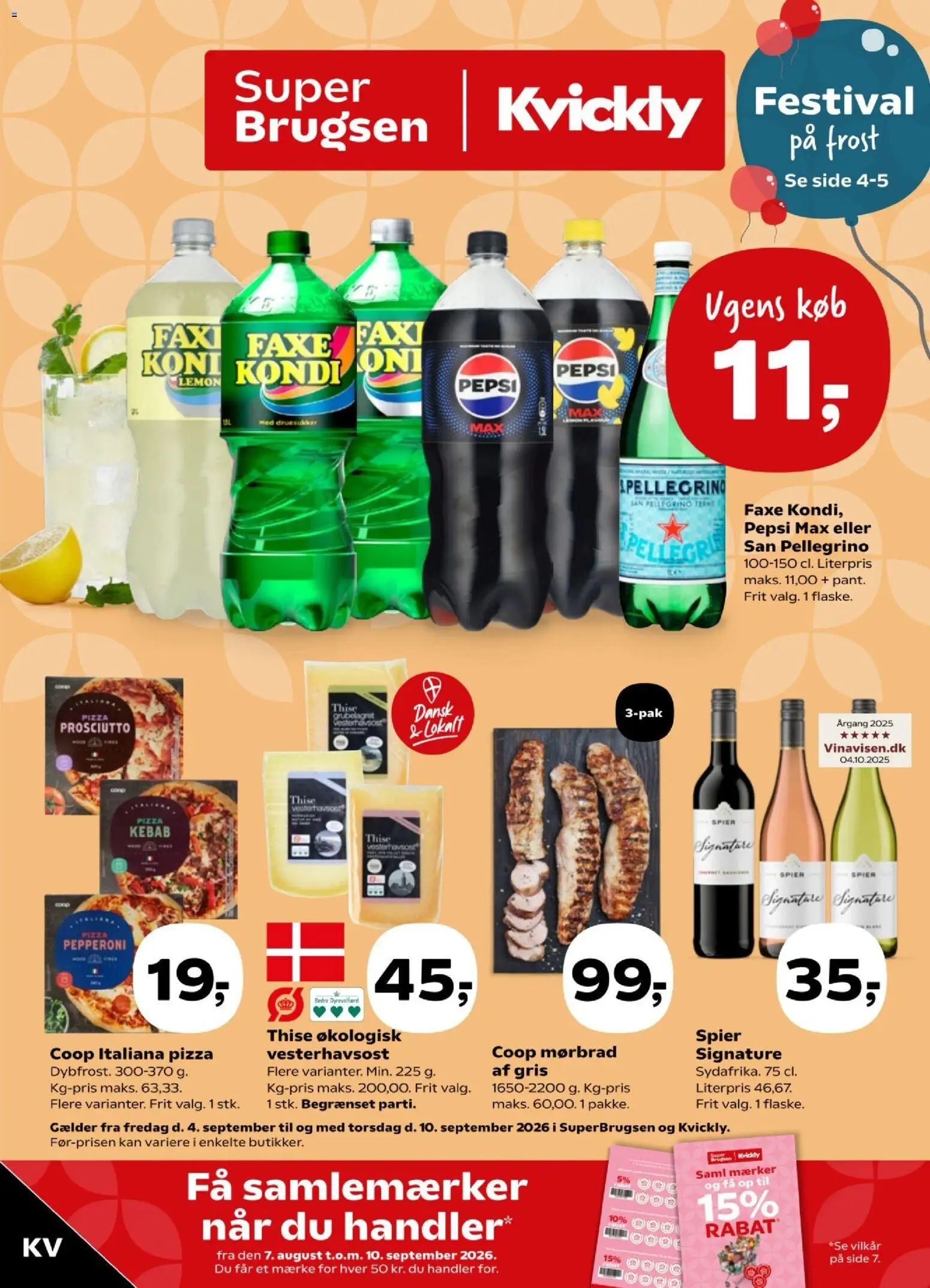 Kvickly tilbudsavis – gyldig fra 04/09/2026 | Side: 1