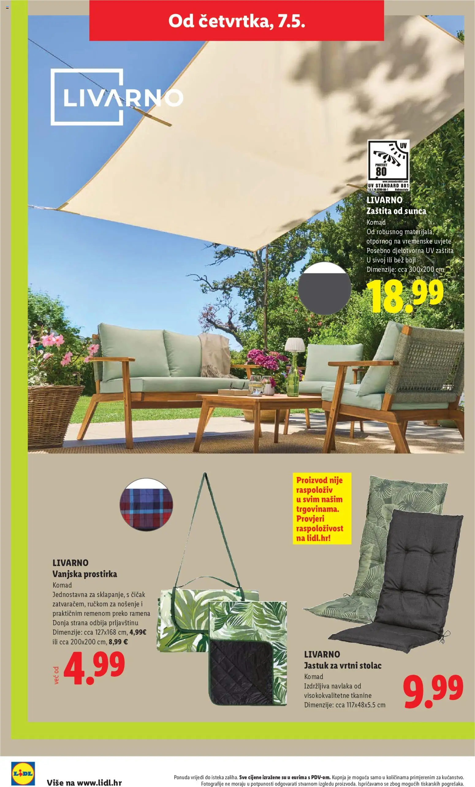 Lidl katalog | vrijedi od 11.05.2026 | Stranica: 6 | Proizvodi: Jastuk