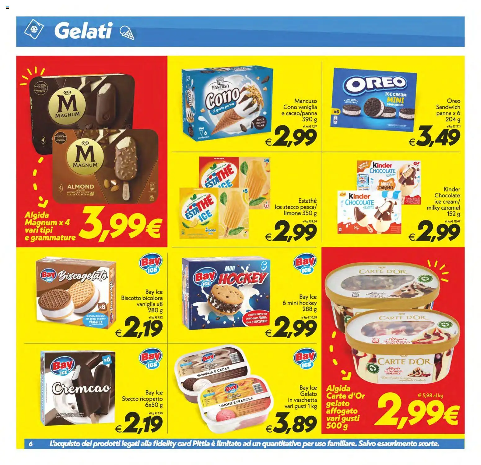 Volantino SuperConveniente del 19/06/2026 | Pagina: 6 | Prodotti: Cioccolato, Panna, Cacao, Amarena