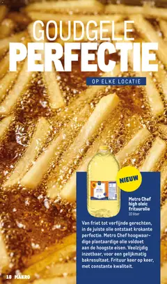 Makro folder - Horeca Magazine 4 - Voorbeeld van een folder van Makro, geldig van 15-07-2026 | Pagina: 18 | Producten: Olie, Friet