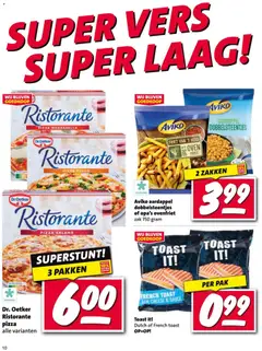 Nettorama folder - Voorbeeld van een folder van Nettorama, geldig van 08.06.2026 | Pagina: 10 | Producten: Aardappel, Pizza, Zak, Oven