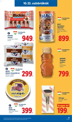 MESÉS Kakaós / karamellás tej, 450 ml - amely érvényes a következő dátumtól: 2026.10.22. | Oldal: 27
