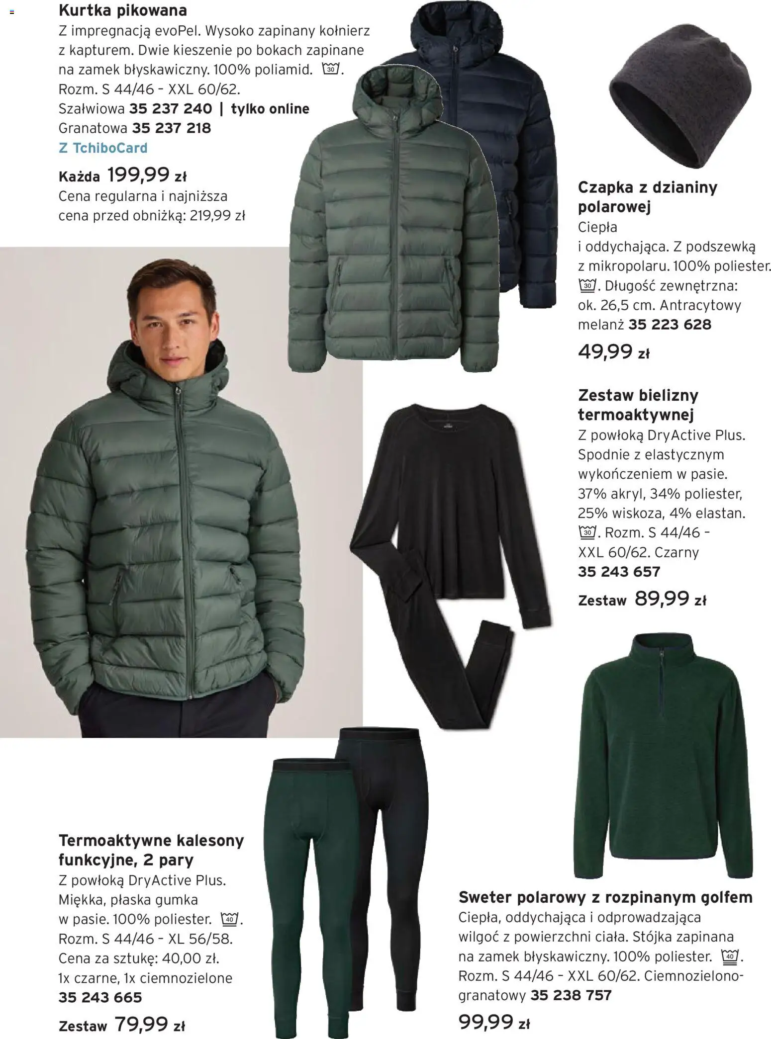 Tchibo promocje od 03.11.2026 | Strona: 14 | Produkty: Sweter, Kurtka, Spodnie, Czapka