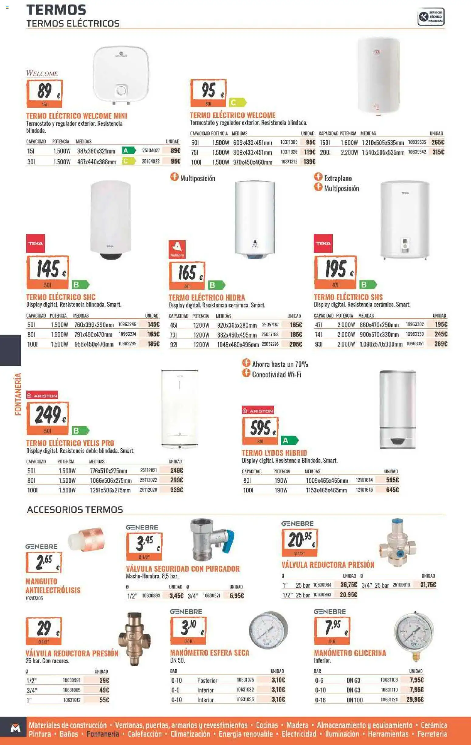 Obramat folleto │ válido desde el 23.03.2026 | Página: 290 | Productos: Manómetro, Galette de chaise