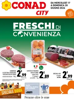 Anteprima del volantino Conad volantino City Campania valido a partire dal 17.06.2026