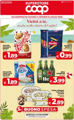 Anteprima del volantino COOP volantino Superstore Sicilia valido a partire dal 30/06/2026