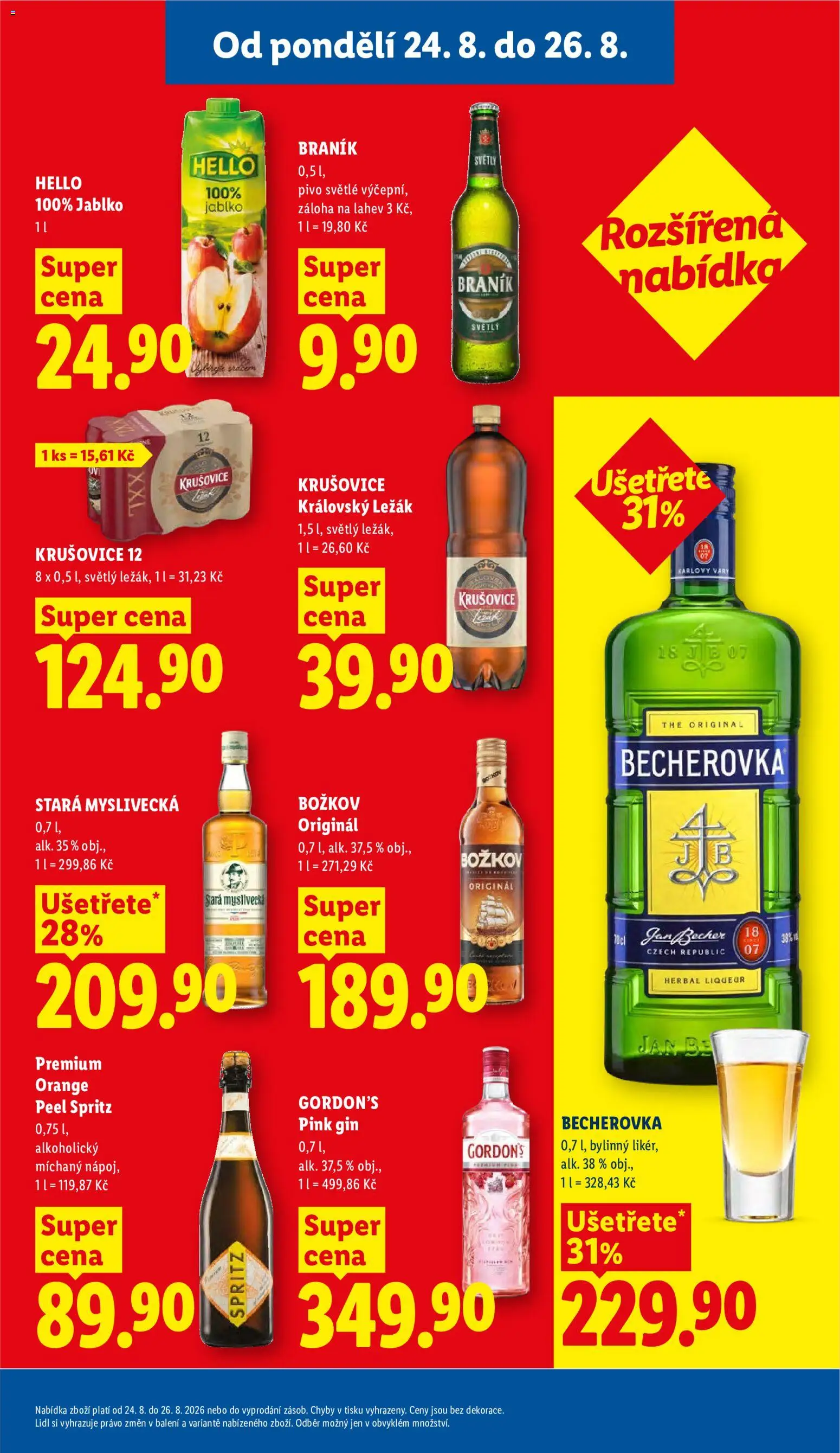 Lidl leták od 24.08.2026 | Strana: 30