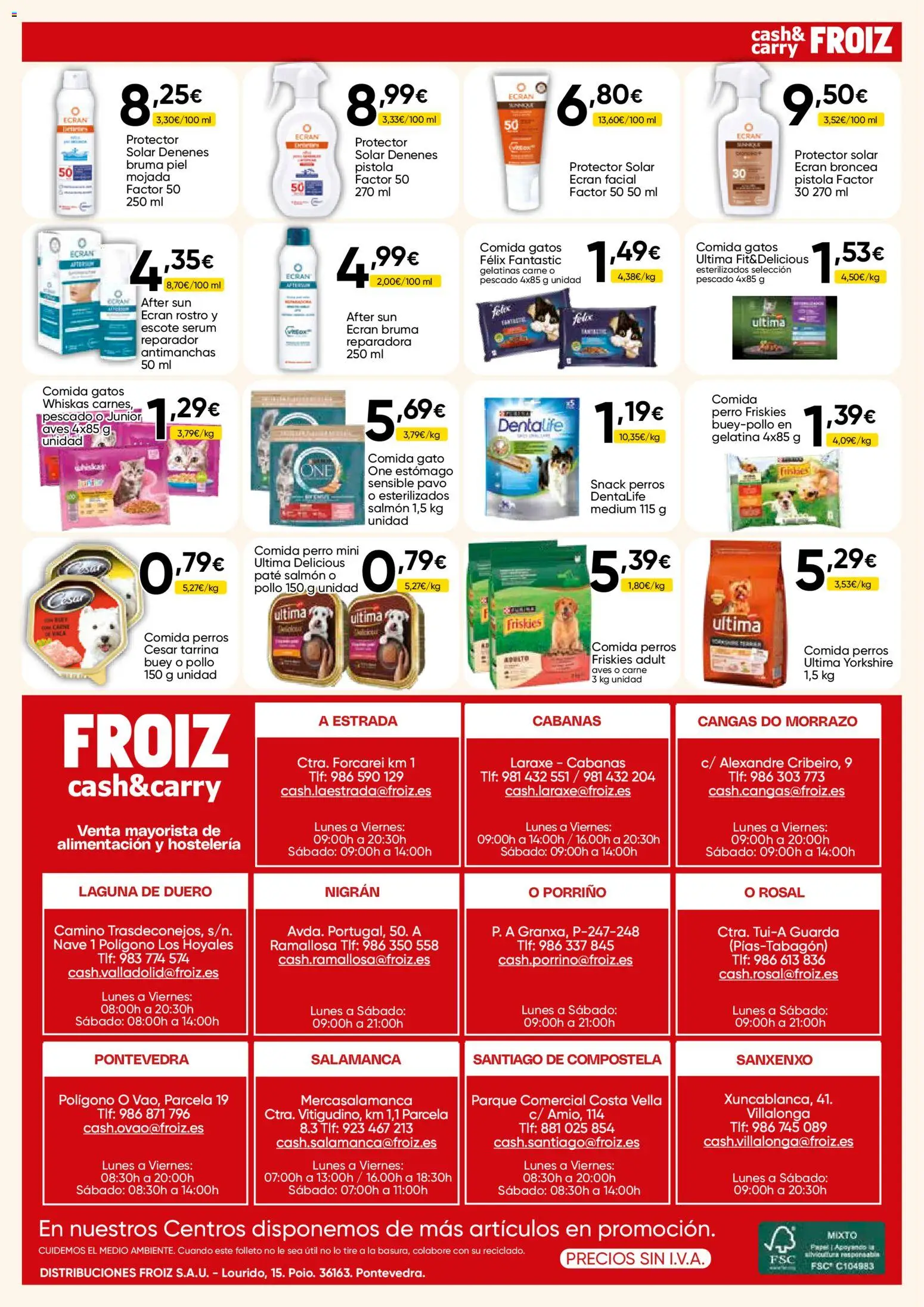 Froiz - Folleto Cash │ válido desde el 03.06.2026 | Página: 16 | Productos: Gelatina, Sérum, Paté, Pescado