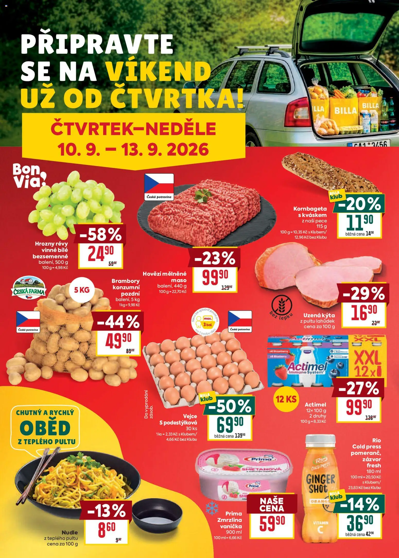 Billa Velký leták od 09.09.2026 | Strana: 34