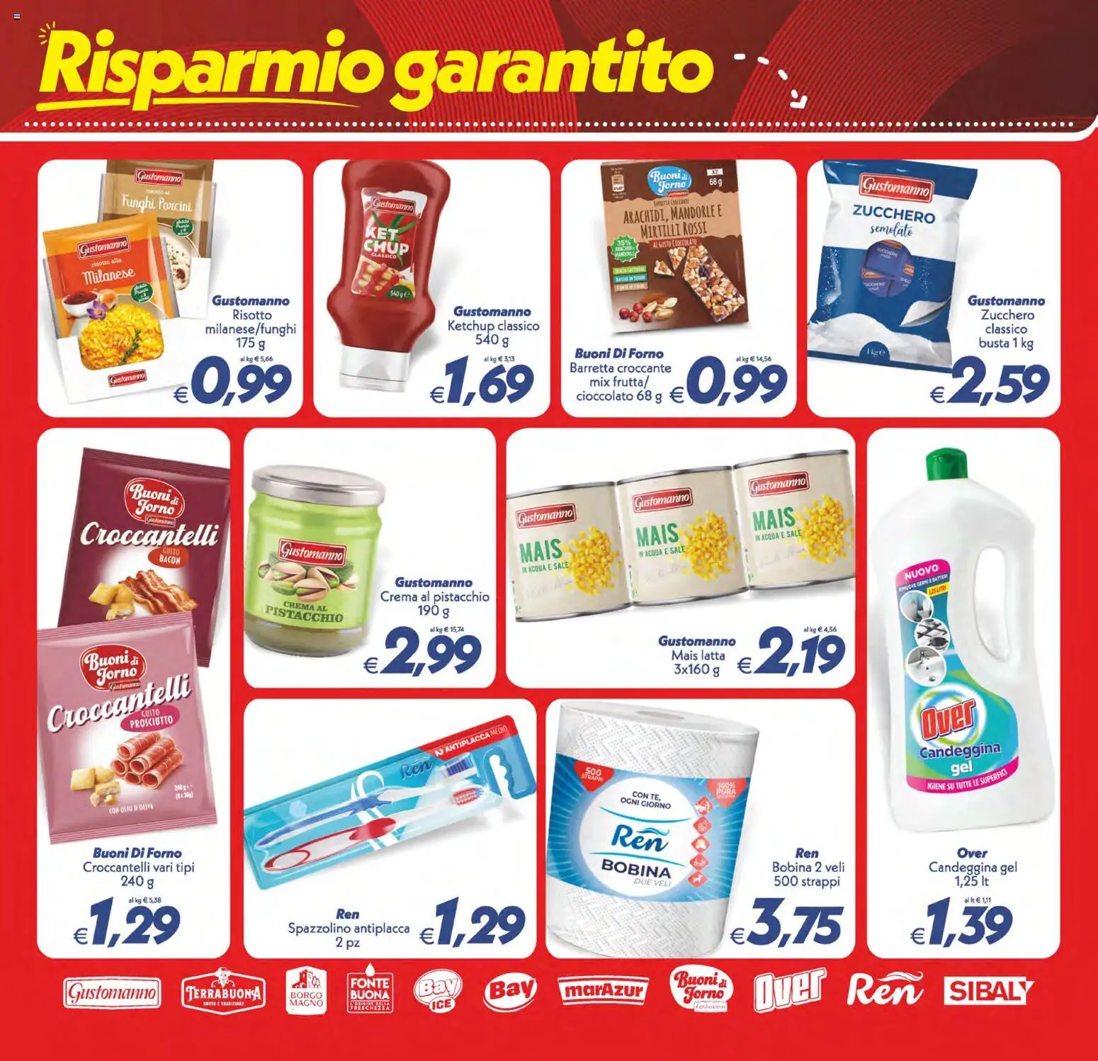 Volantino SuperConveniente del 13/10/2026 | Pagina: 25 | Prodotti: Crema, Zucchero, Barretta, Olio d'oliva