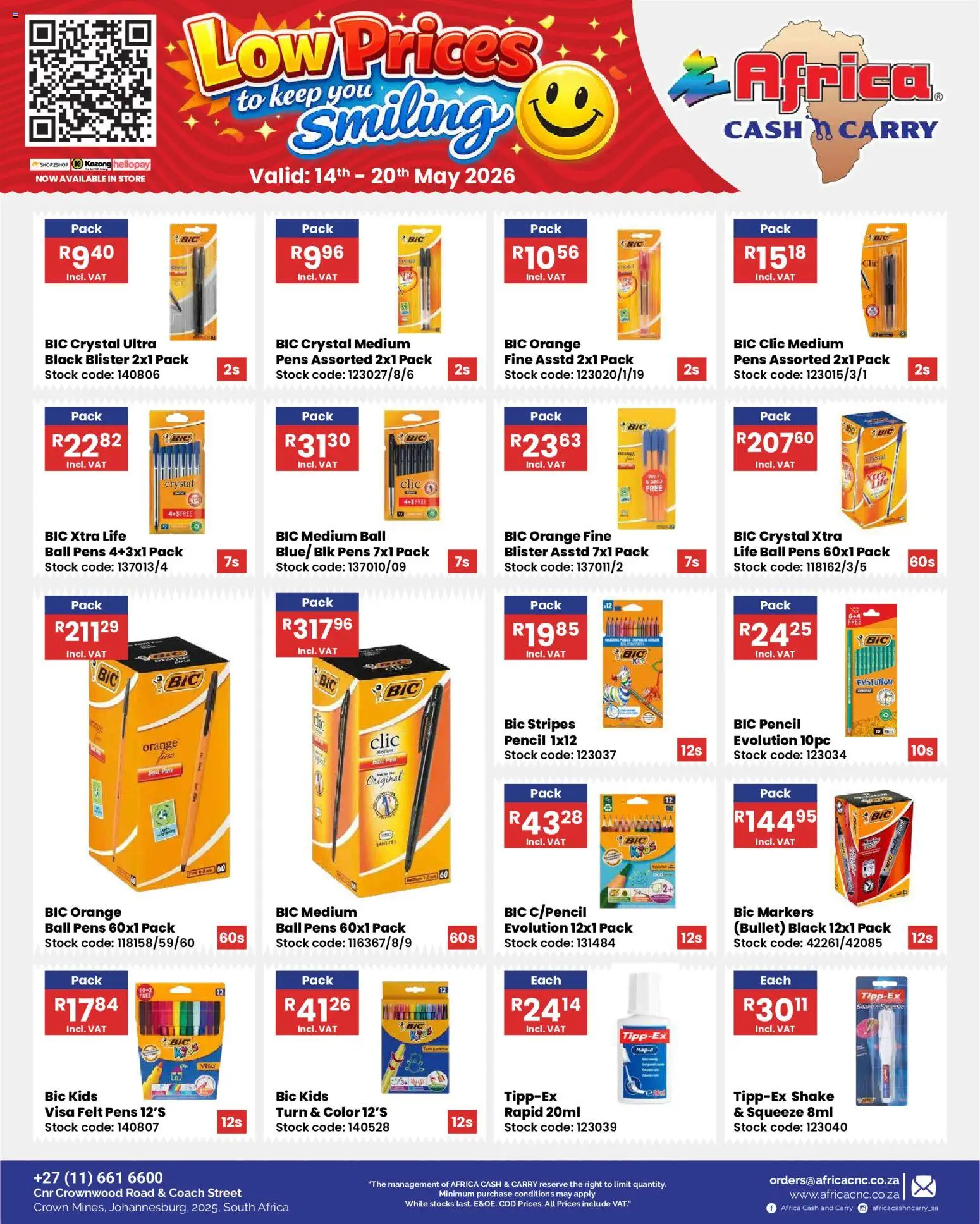 New Africa Cash & Carry catalogue – valid from 14.05.2026 | Page: 43