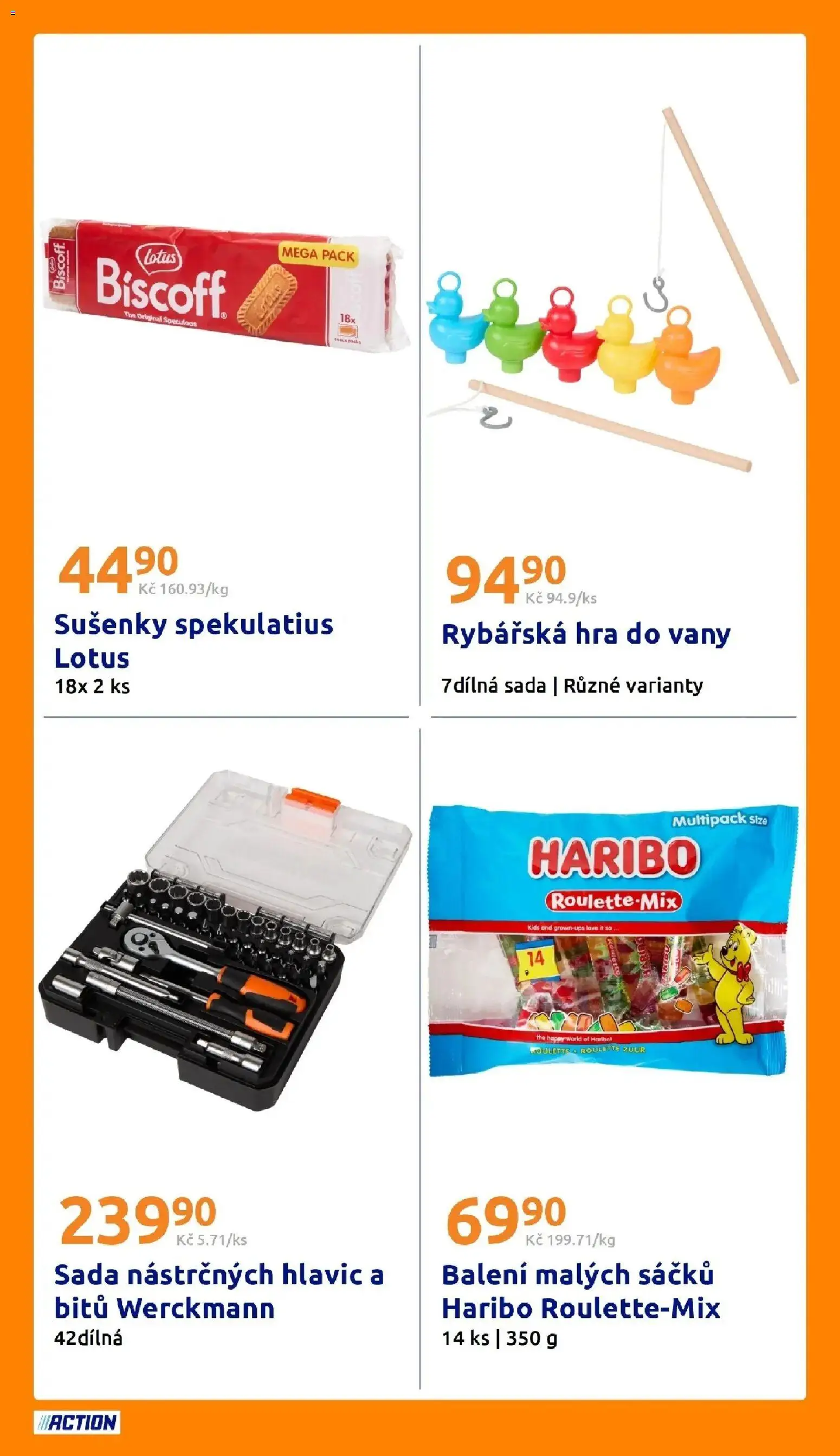 Action aktuální leták od 15.07.2026 | Strana: 20 | Produkty: Haribo, Hra, Lotus Biscoff, Spekulatius