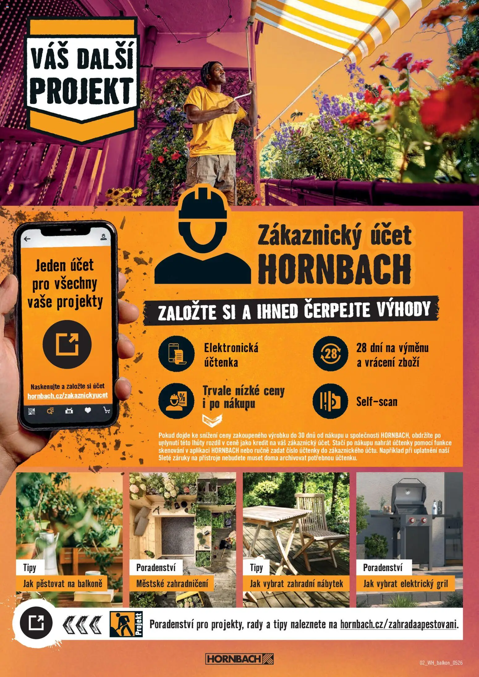 HORNBACH leták - Balkon od 13.05.2026 | Strana: 2