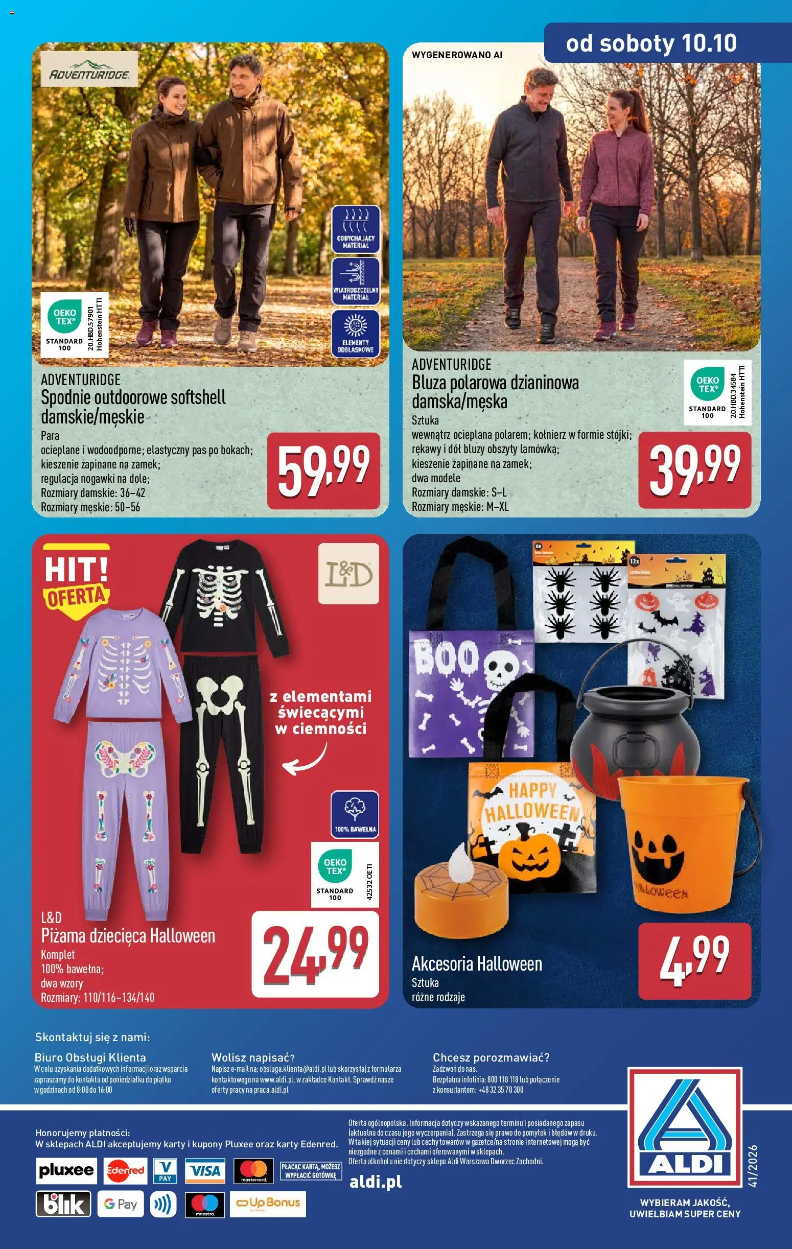 Aldi gazetka - Artykuły przemysłowe i tekstylia od 07.10.2026 | Strona: 16