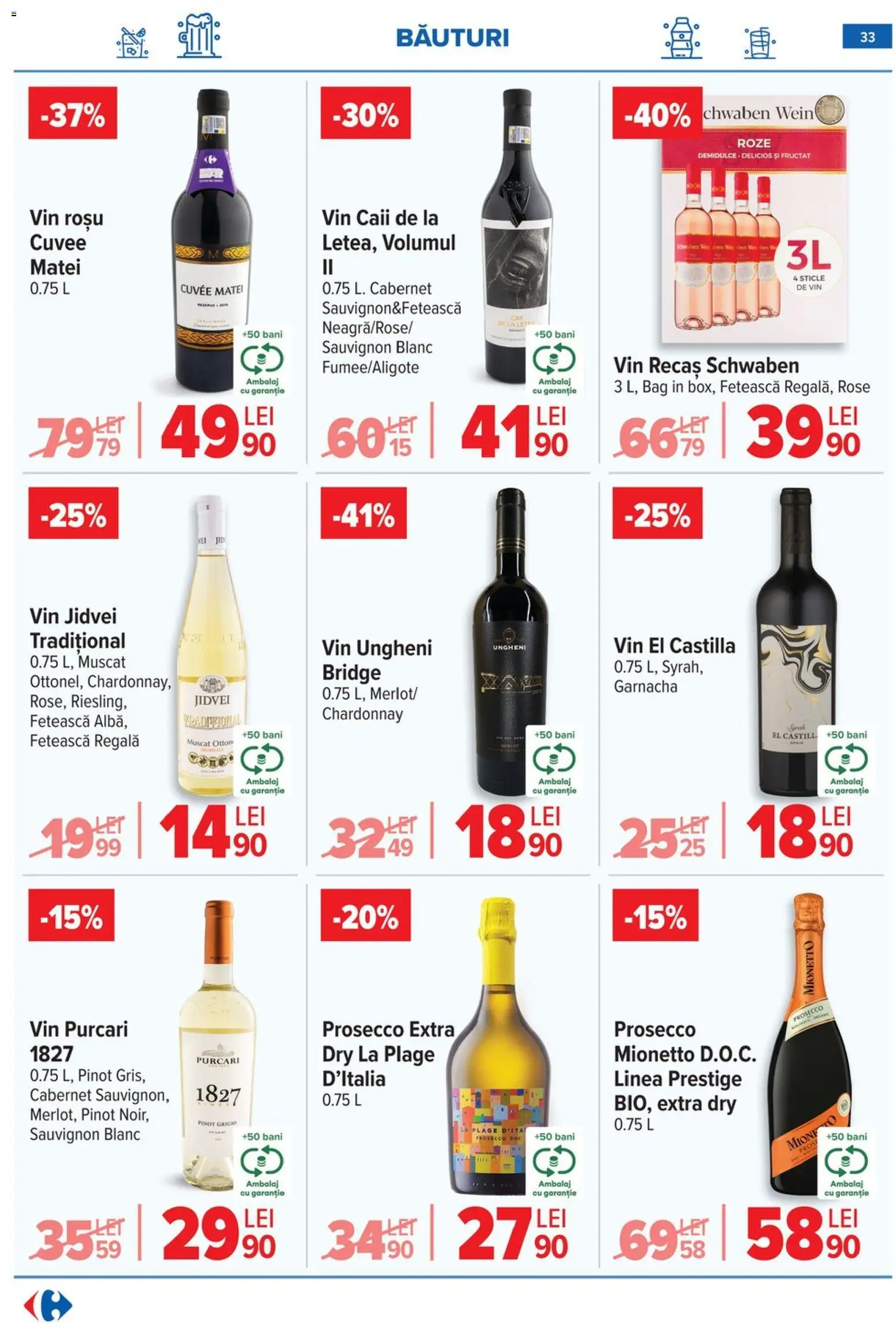 Noul catalog Carrefour – valabil de la 15.04.2026 | Pagină: 36 | Produse: Cremă de zi, Cremă de noapte, Șampon, Pastă de dinți