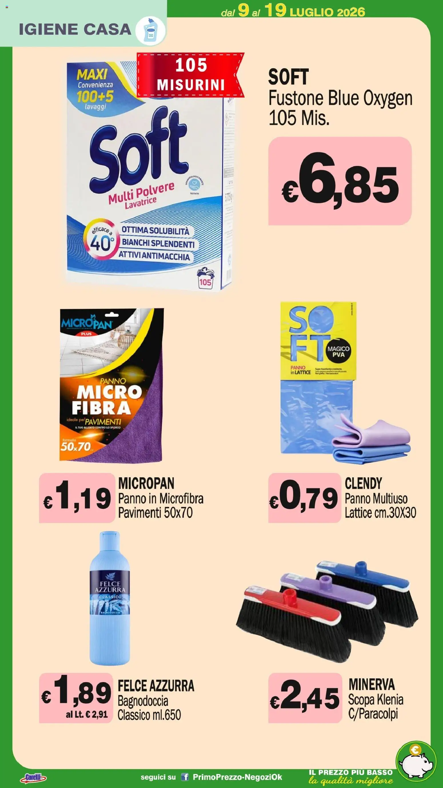 Volantino Primo Prezzo del 09/07/2026 | Pagina: 27
