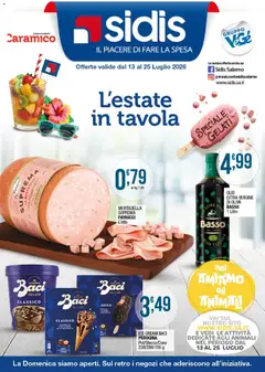 Anteprima del volantino Sidis volantino valido a partire dal 13/07/2026