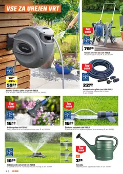 OBI katalog akcije – veljaven od 04.08.2026 | Stran: 6 | Izdelki: Skatla, Vozićek za vrtno cev, Zalivalnik, Voziček