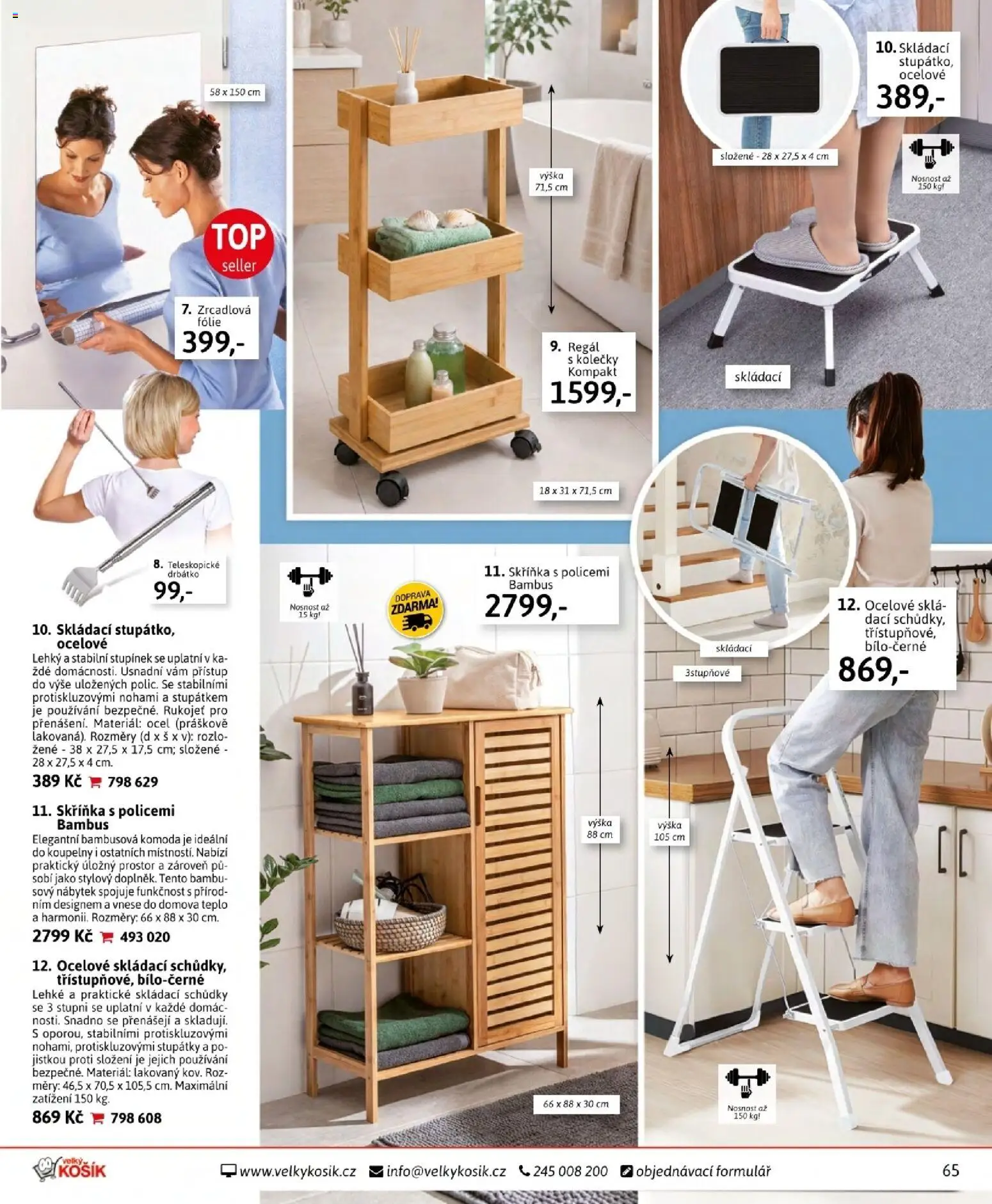 Velký Košík katalog červen 2026 od 01.06.2026 | Strana: 65 | Produkty: Košík, Nábytek, Komoda, Skříňka