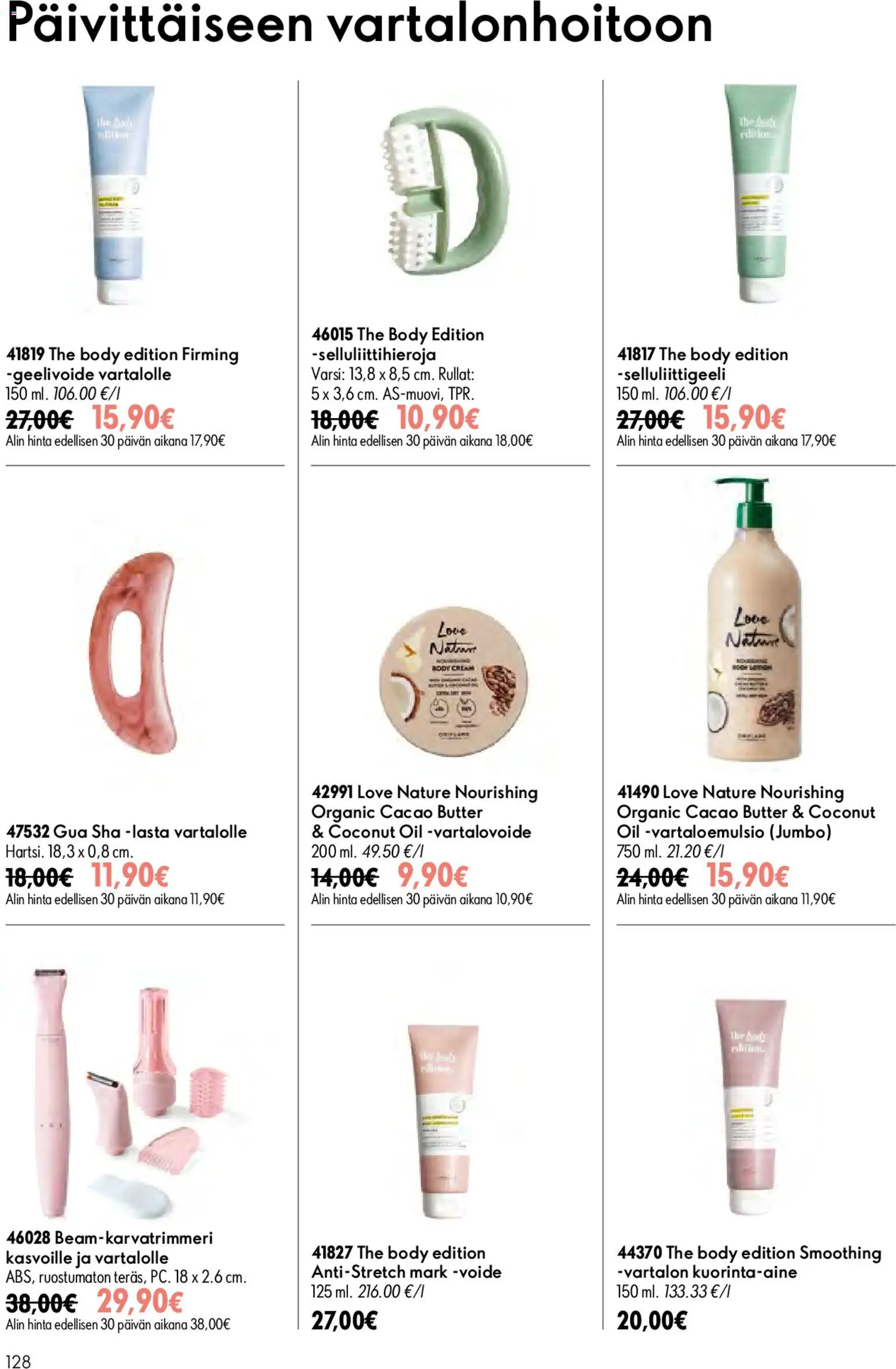 Oriflame - Esite 10 – voimassa 15/07/2026 alkaen | Sivu: 128