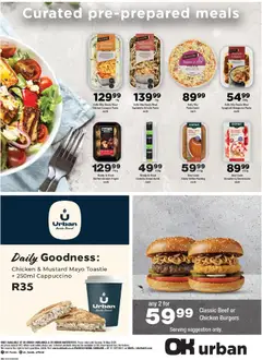 OK Foods specials catalogue – valid from 27.04.2026 | Page: 4 | Products: Pó talco, Beef, Burgers, Bacon