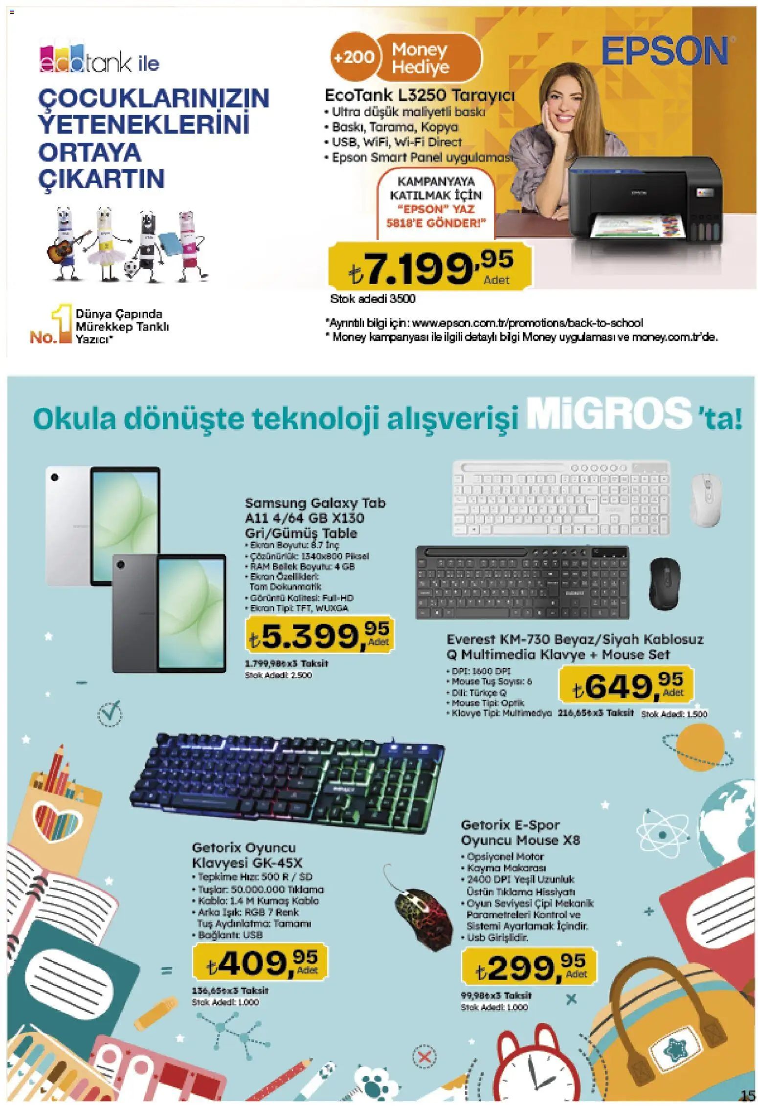 Migros aktüel ürünler kataloğu yayımlandı! Bu hafta 20 Ağustos 2026 - 09 Eylül 2026 günü Migros indirimli ürünleri