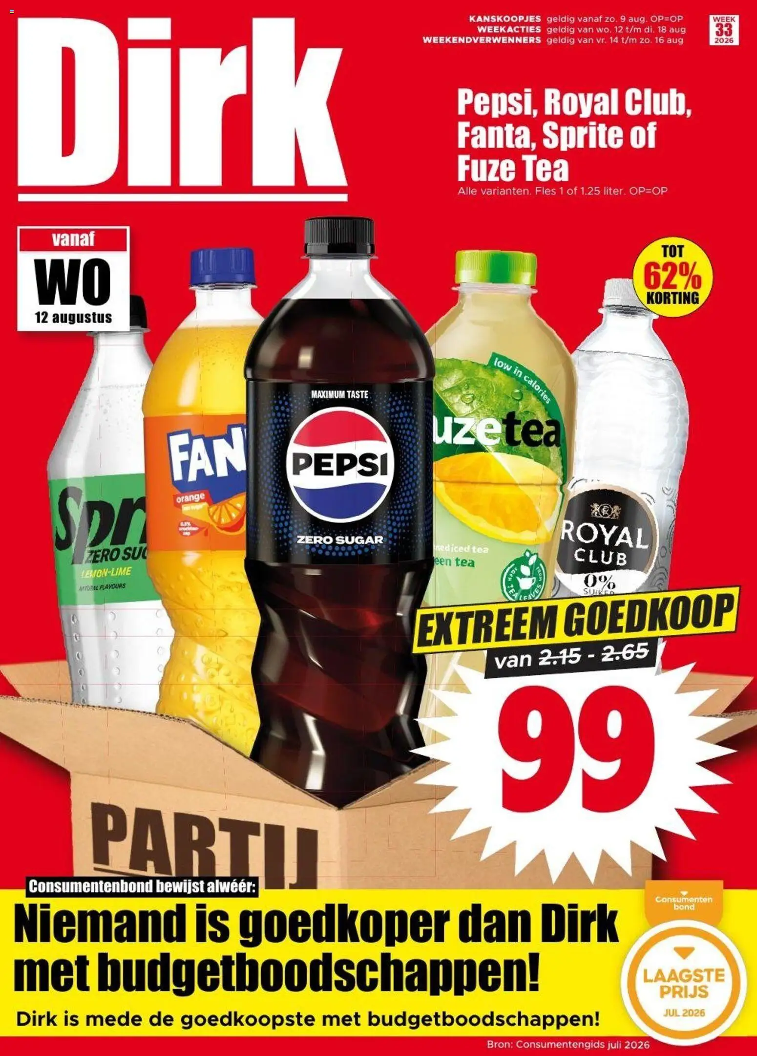 {H1} | Pagina: 1 | Producten: Fles, Pepsi, Sprite