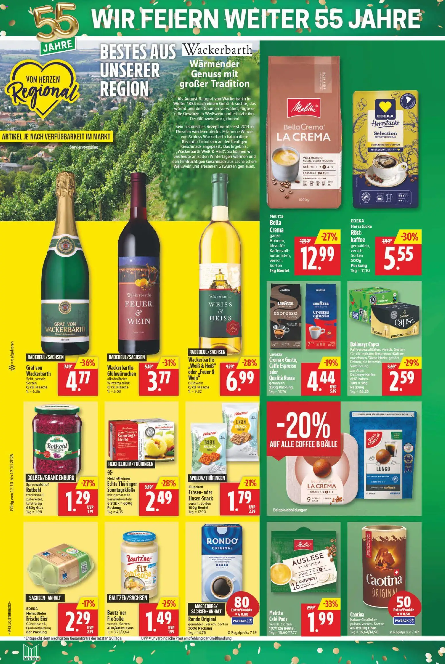 Marktkauf Prospekt – gültig ab 12.10.2026 | Seite: 10 | Produkte: Lavazza, Gewürze, Dallmayr capsa, Erbsen