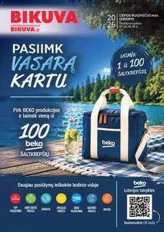 BIKUVA leidinys galioja nuo 2026.07.14