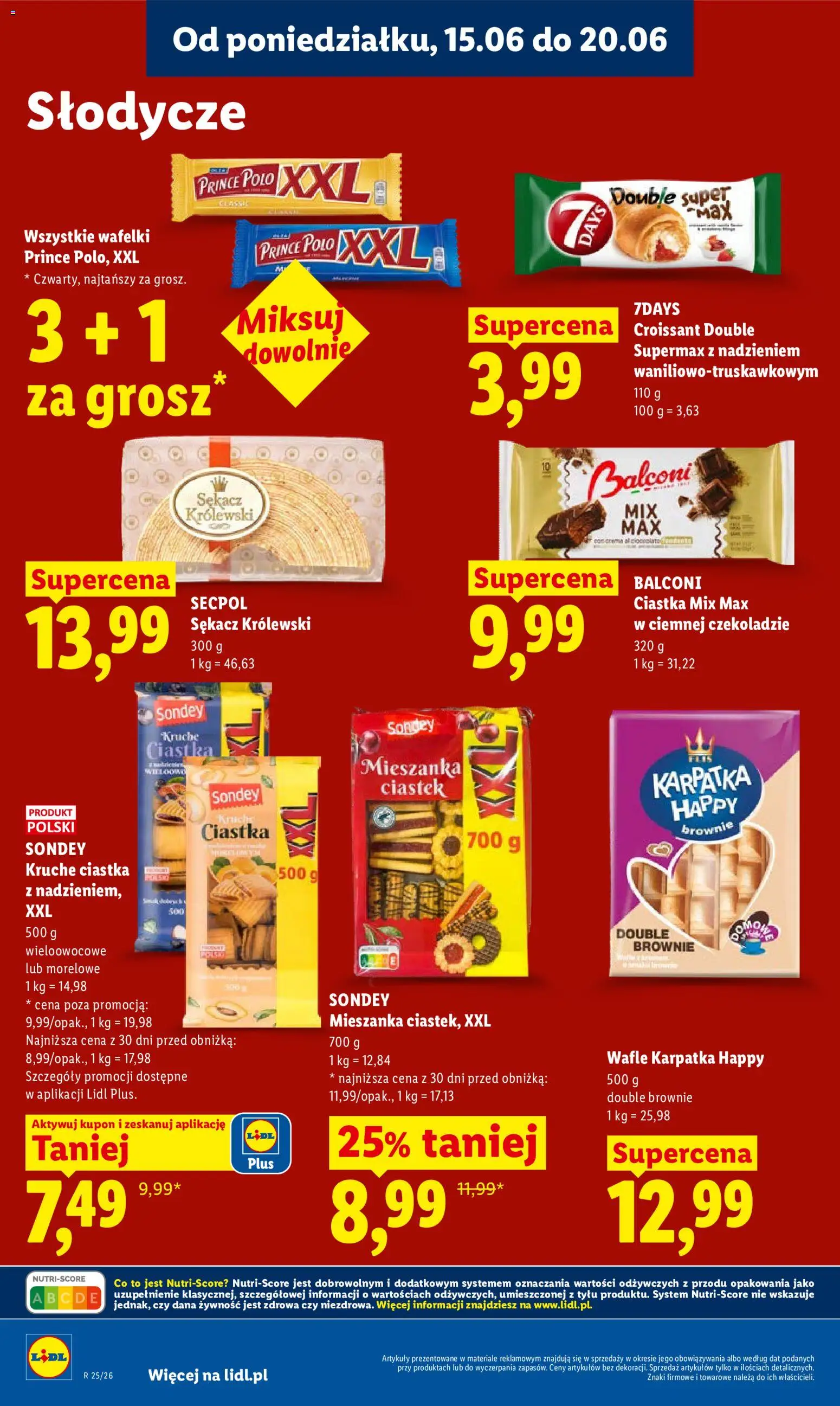Lidl Polsko leták od 15.06.2026 | Strana: 88 | Produkty: Brownie, Croissant