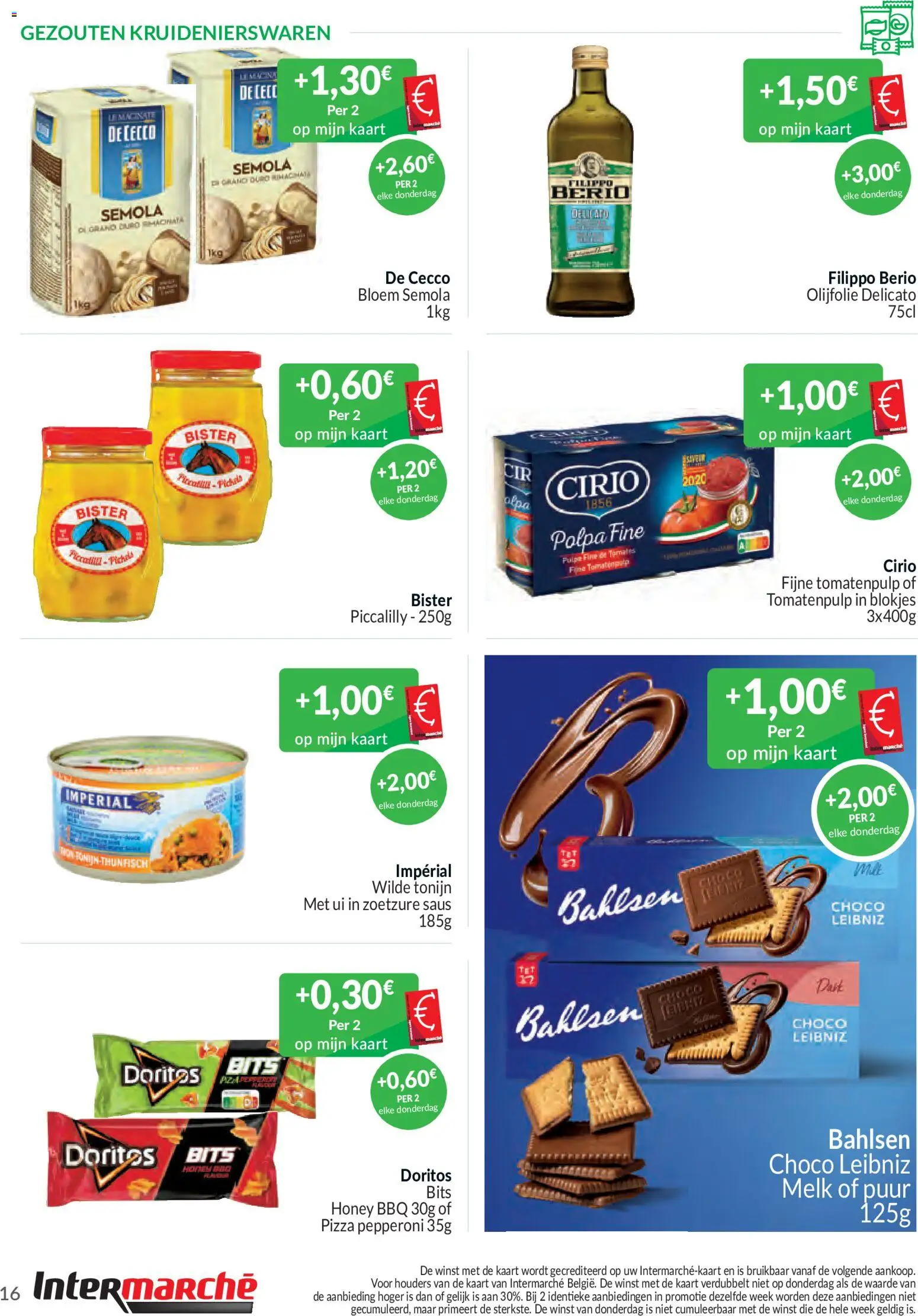 {H1} | Pagina: 16 | Producten: Pizza, Olijfolie, Snacks, Kaart